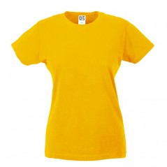 T-Shirt donna girocollo manica corta 100% cotone BS